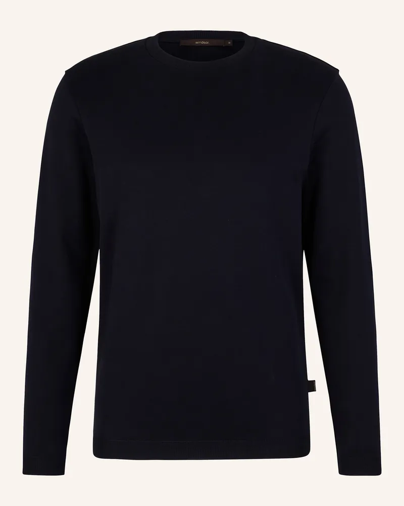 windsor. Longsleeve Dunkelblau