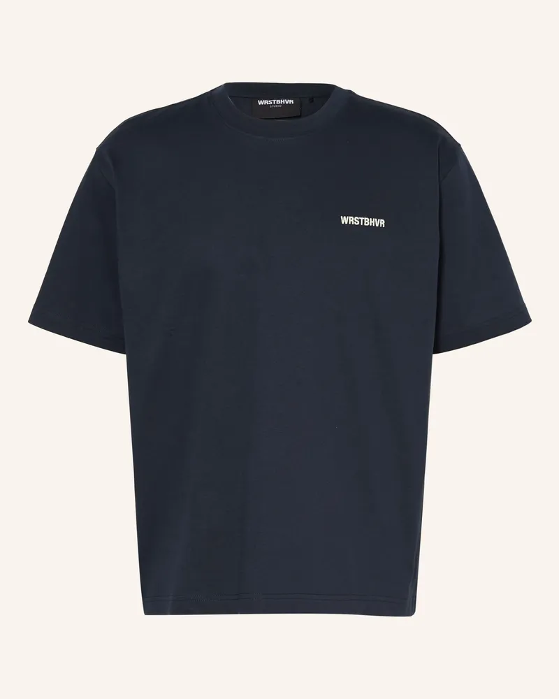WRSTBHVR T-Shirt Cassian blau Dunkelblau