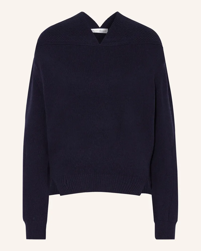 Victoria Beckham Pullover Mit Cashmere blau Dunkelblau