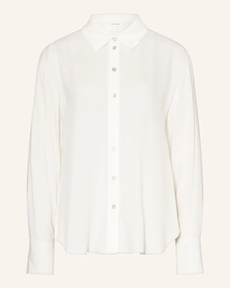OPUS Hemdbluse FAHLA Weiss