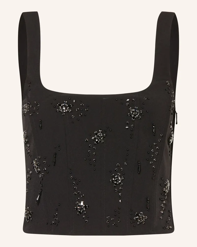 Riani Top Mit Schmucksteinen schwarz Schwarz