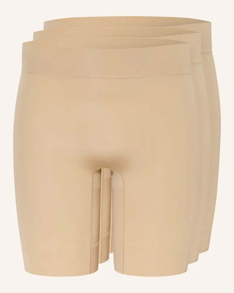 Jockey 3er-Pack Longpants Ultralight Smoothing beige Beige
