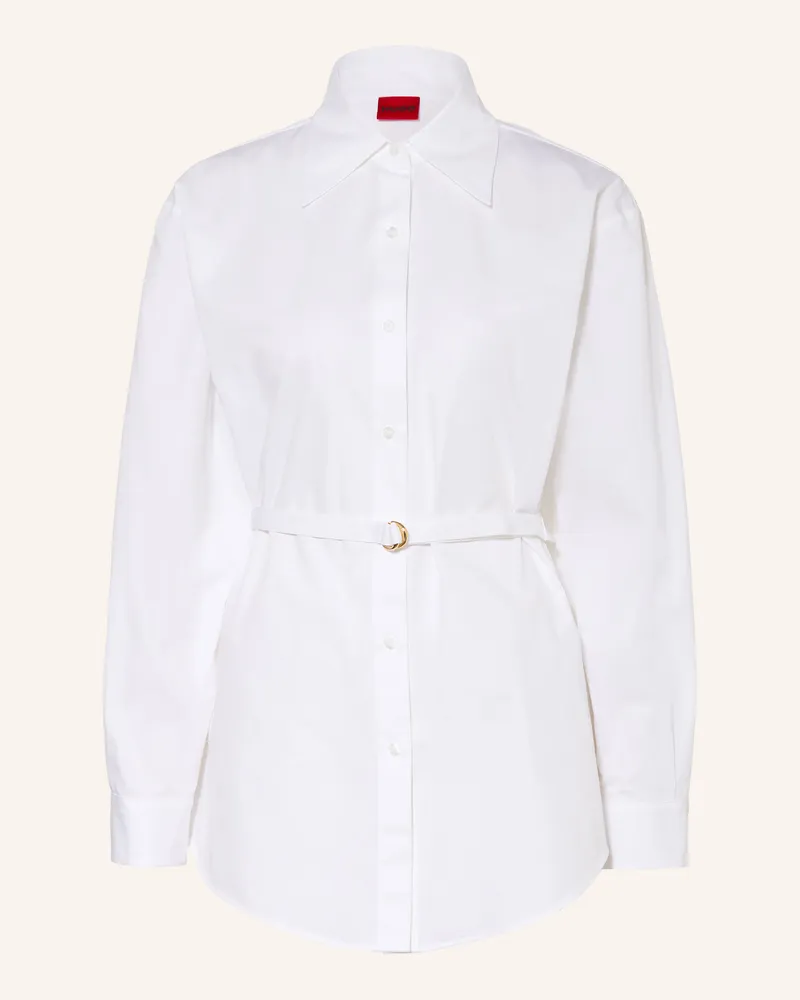 HUGO BOSS Hemdbluse Eyane weiss Weiss
