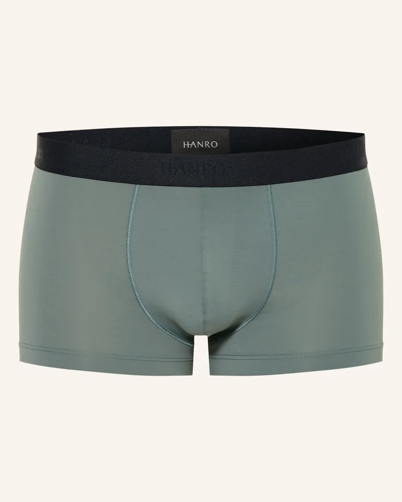 Hanro Boxershorts Micro Touch gruen Khaki