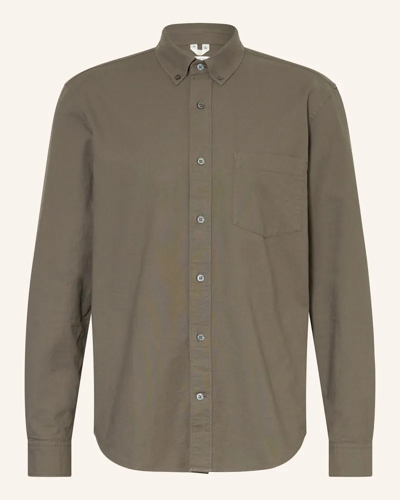 Arket Oxfordhemd Regular Fit gruen Khaki
