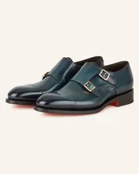 Santoni Monks - PETROL Gruen