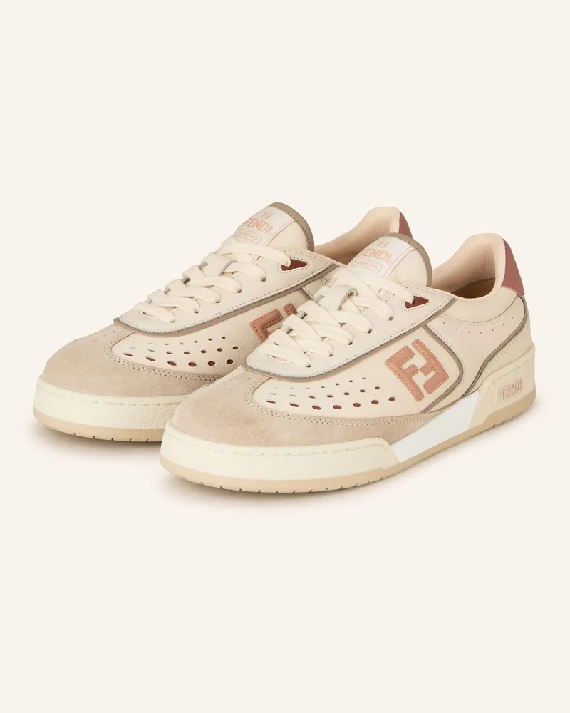 Fendi Sneaker Match beige Hellrosa