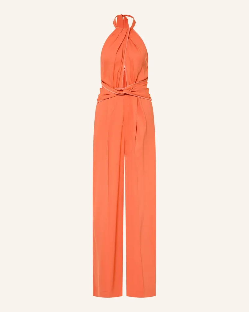 Reiss Jumpsuit Akia Mit Cut-Outs pink Hellrot