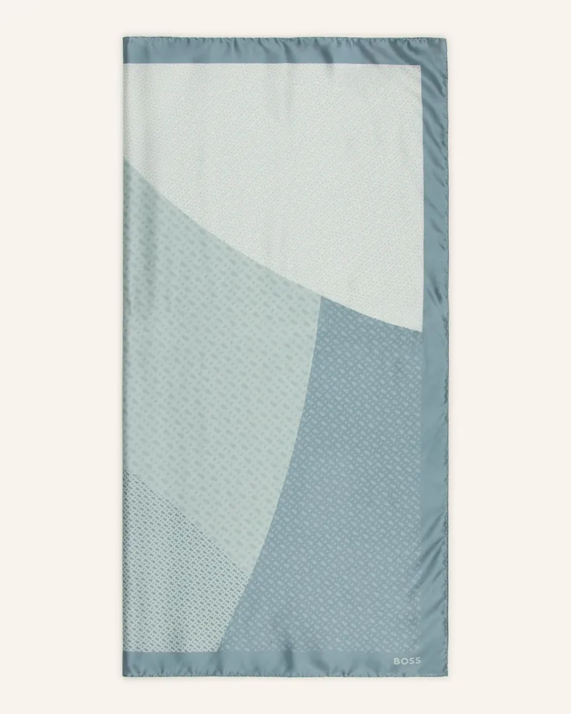 HUGO BOSS Seidentuch LAINY Blaugrau