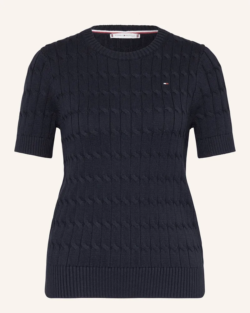 Tommy Hilfiger Strickshirt Dunkelblau