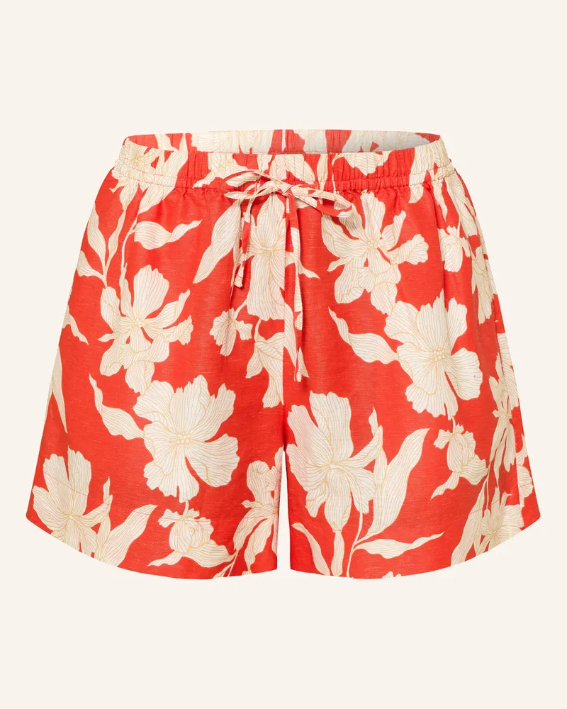 Gant Leinenshorts rot Rot