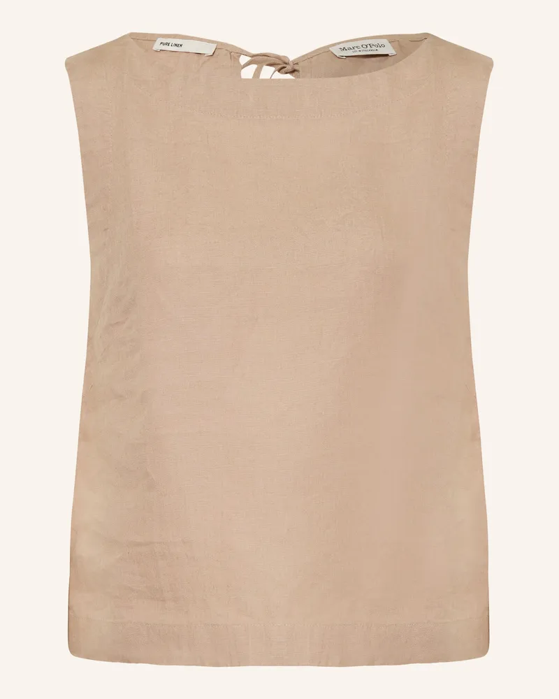 Marc O'Polo Leinentop beige Beige