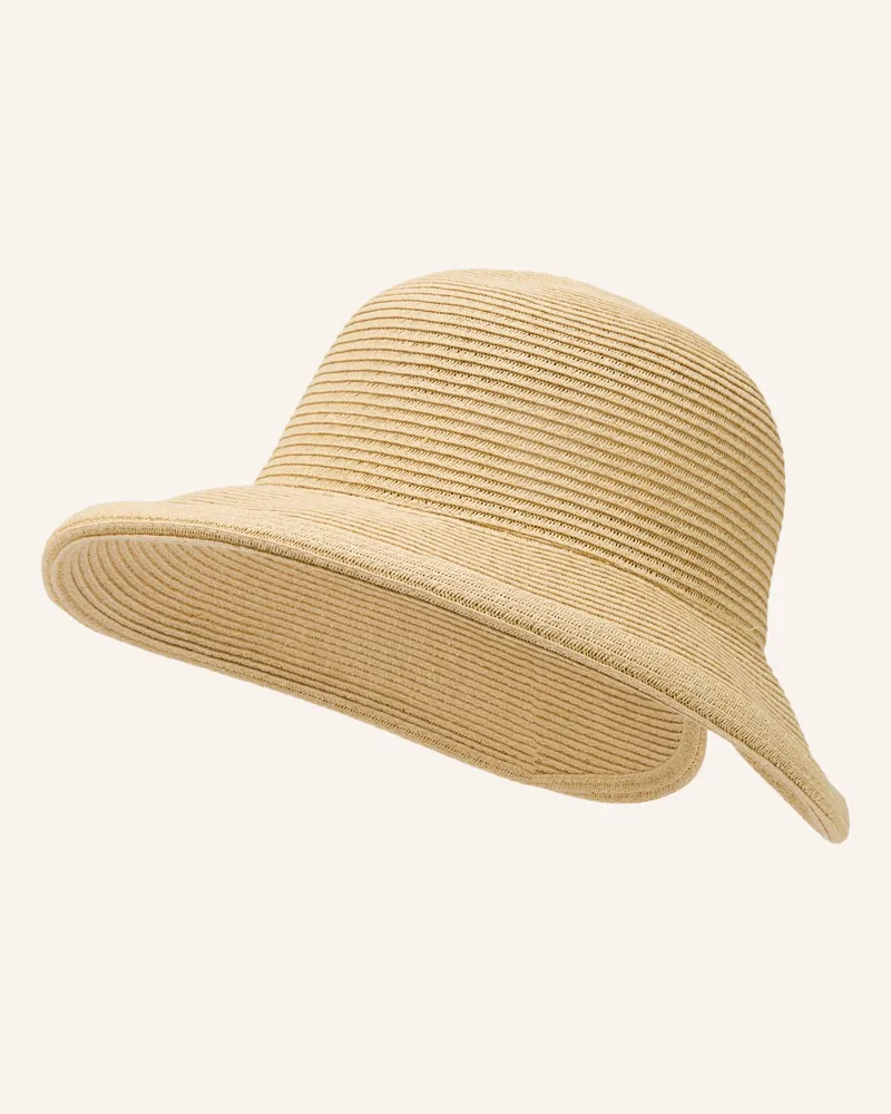 Loevenich Strohhut beige Hellbraun