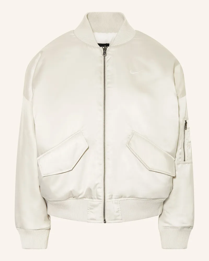 Nike Blouson Zum Wenden beige Hellgrau