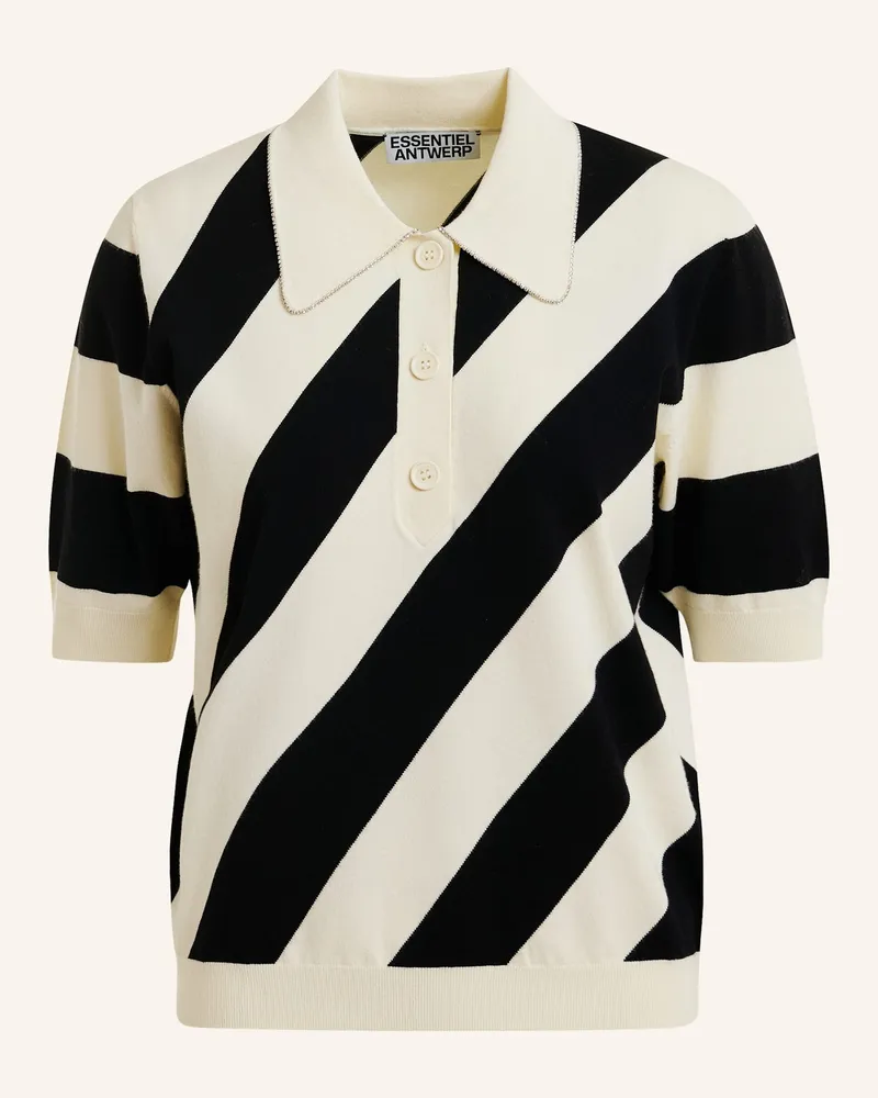 Essentiel Strickpolo JORAM Schwarz