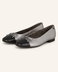 paul green Ballerinas - SILBER Schwarz