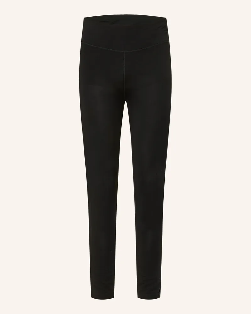 WE NORWEGIANS Funktionswäsche-Hose Sno Aus Merinowolle schwarz Schwarz
