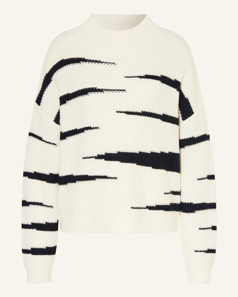 MARC AUREL Pullover weiss Ecru