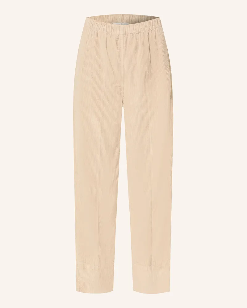 American Vintage Cordhose Padow weiss Creme