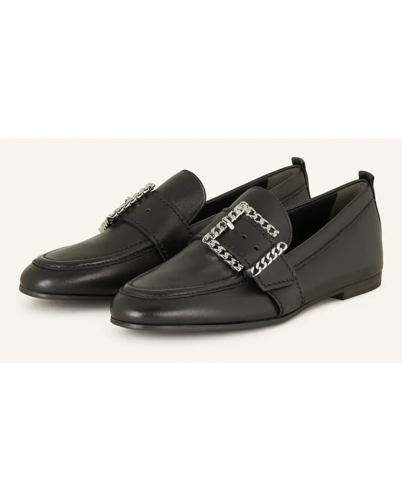 Kennel & Schmenger Loafer EMMA - SCHWARZ/ SILBER Schwarz