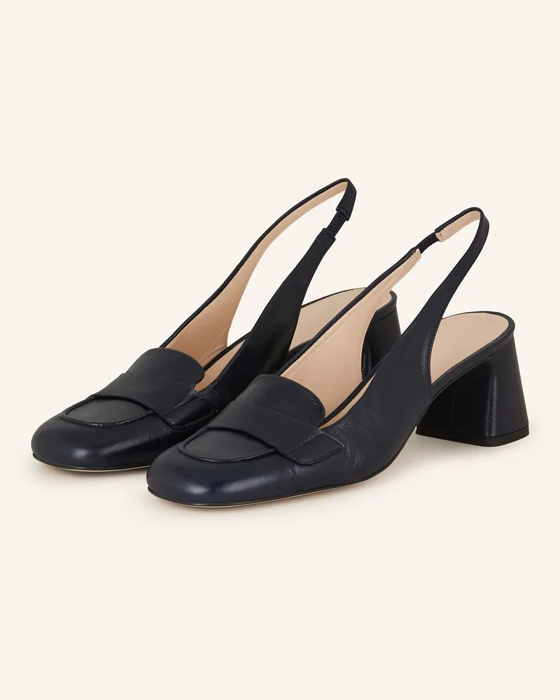Zinda Slingpumps INES Dunkelblau
