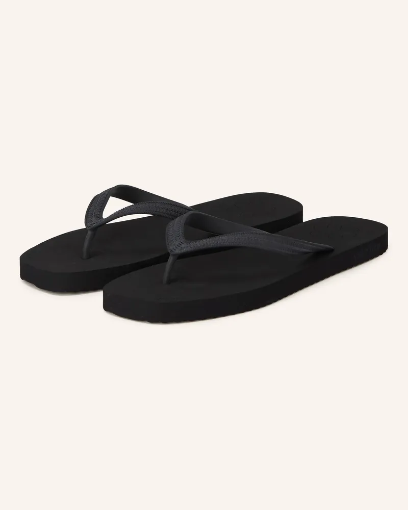flip-flop Zehentrenner Originals Edge schwarz Schwarz