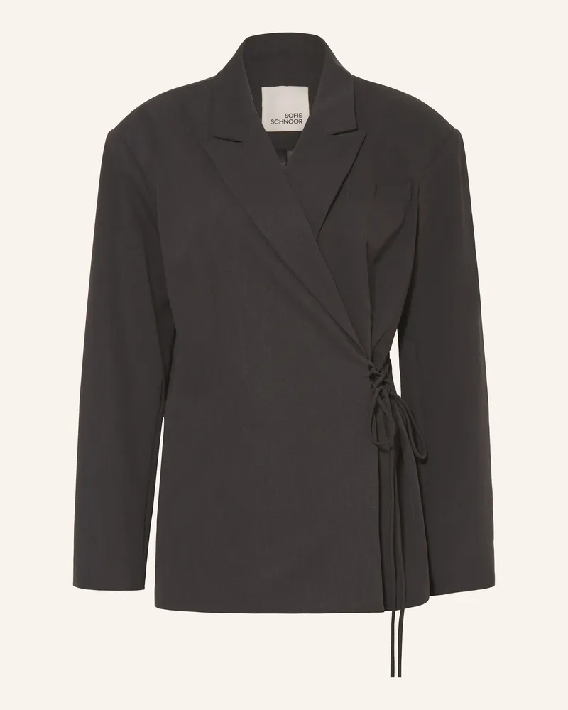 Sofie Schnoor Longblazer Sussiesw grau Dunkelgrau