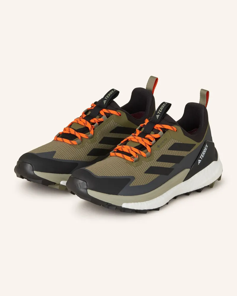 adidas Wanderschuhe FREE HIKER 2 LOW GTX Khaki