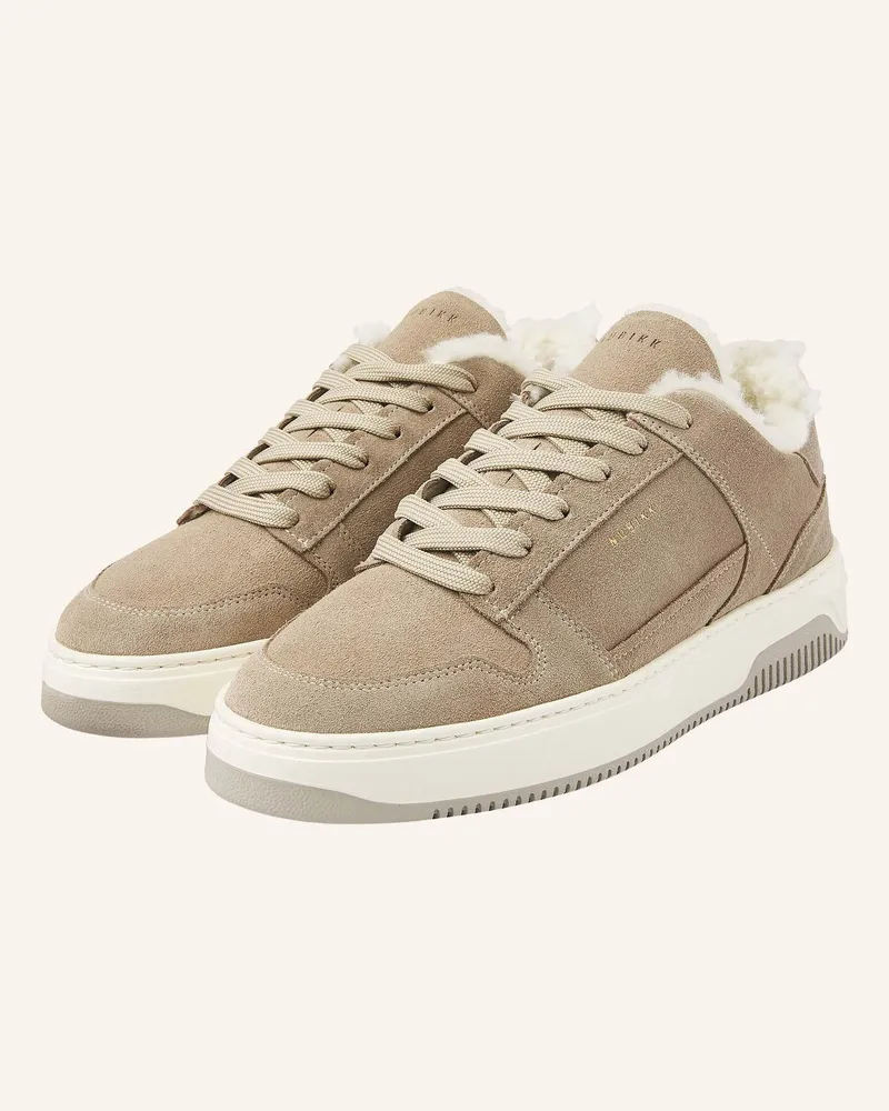 Nubikk Sneaker Basket Court Fur beige Taupe
