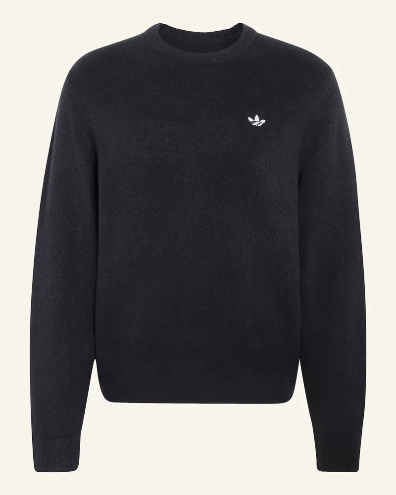 adidas Trefoil Essentials Strickpullover schwarz Schwarz