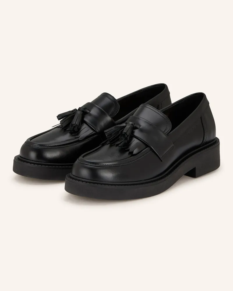 Marc O'Polo Penny-Loafer Perla schwarz Schwarz