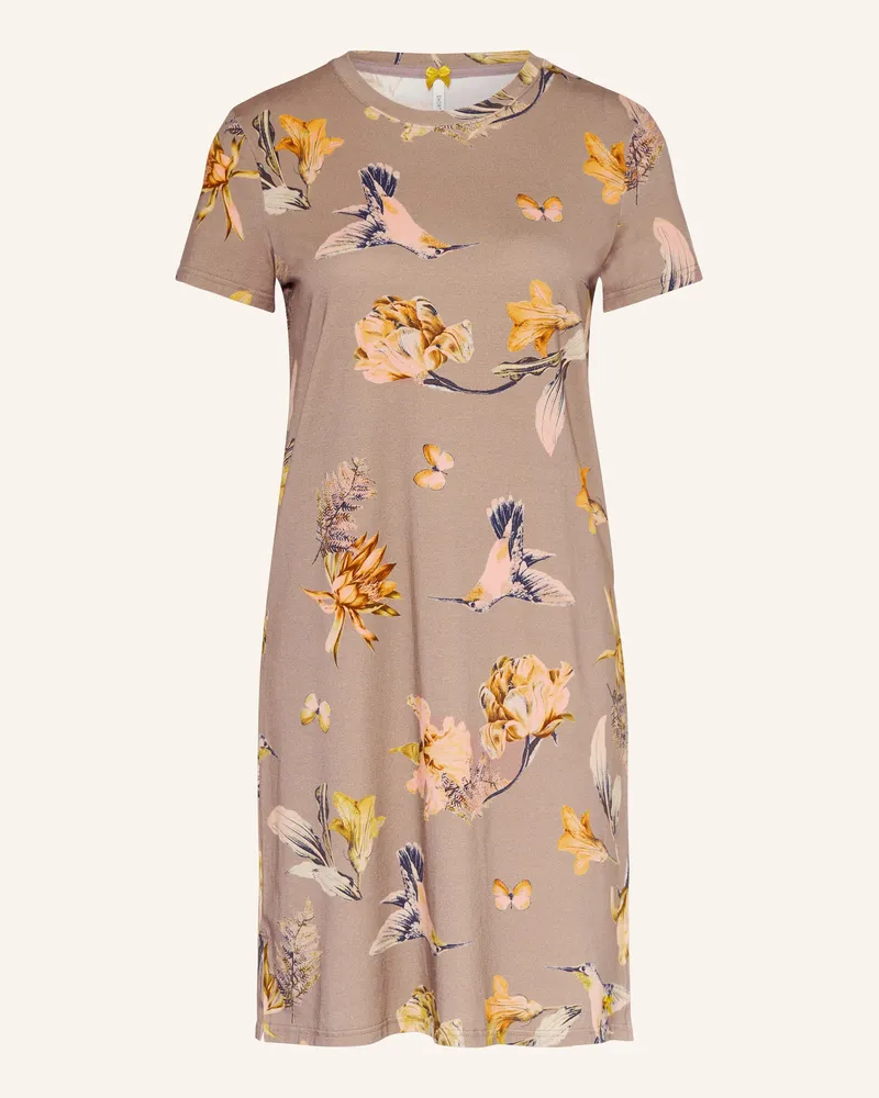 Short Stories Nachthemd beige Taupe
