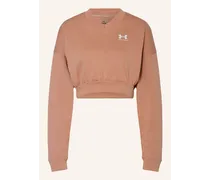Cropped-Sweatshirt UA RIVAL TERRY