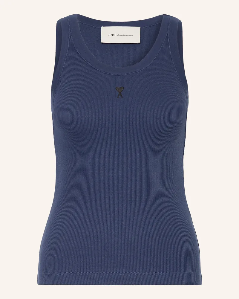 AMI Paris Top blau Dunkelblau