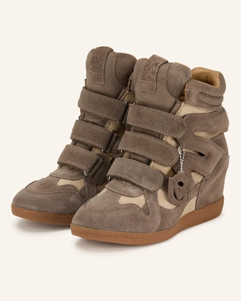 Steve Madden Hightop-Sneaker Mavis beige Grau