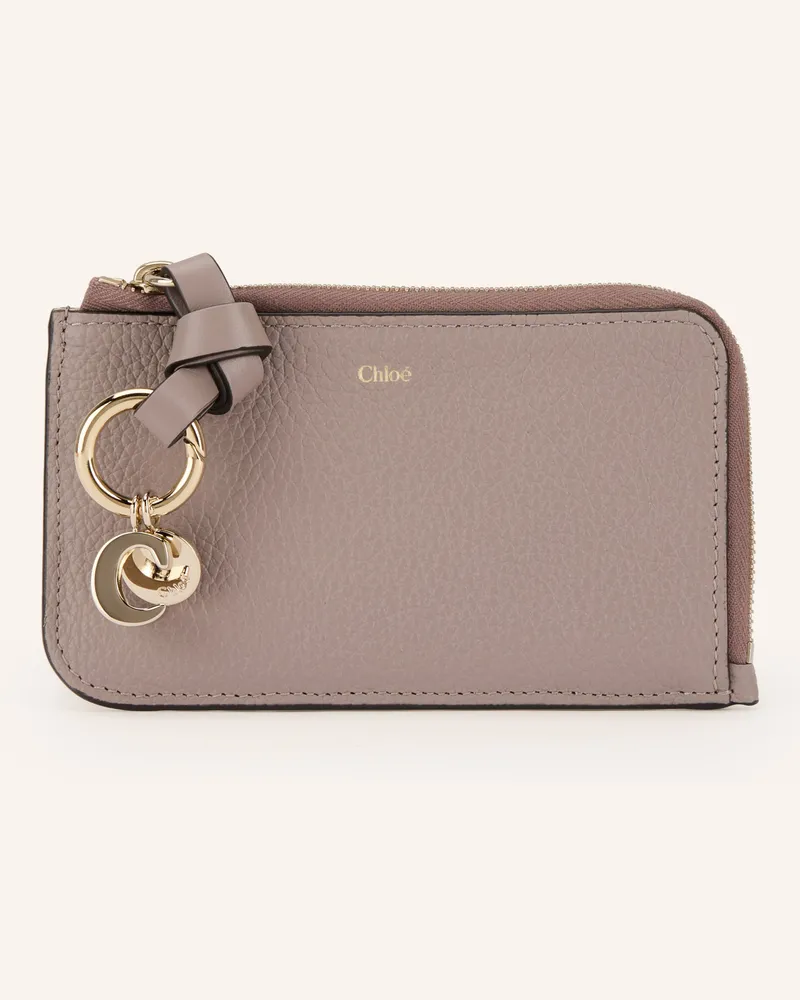 Chloé Kartenetui Alphabet lila Twilight