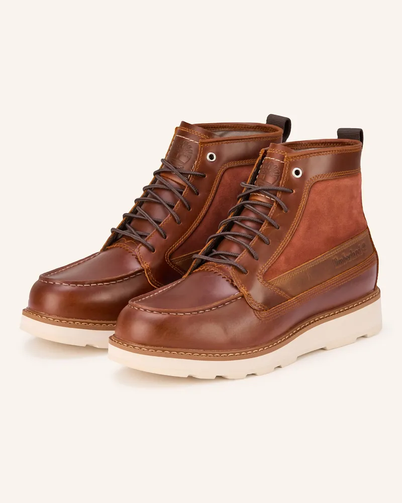 Timberland Schnürboots BRITTON MILLS Braun