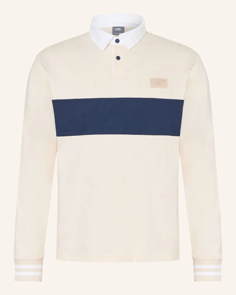 New Balance Rugbyshirt Relaxed Fit Creme