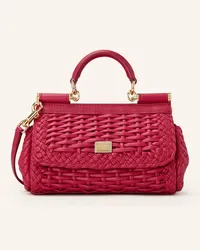 Dolce & Gabbana Handtasche MISS SICILY MINI Rot