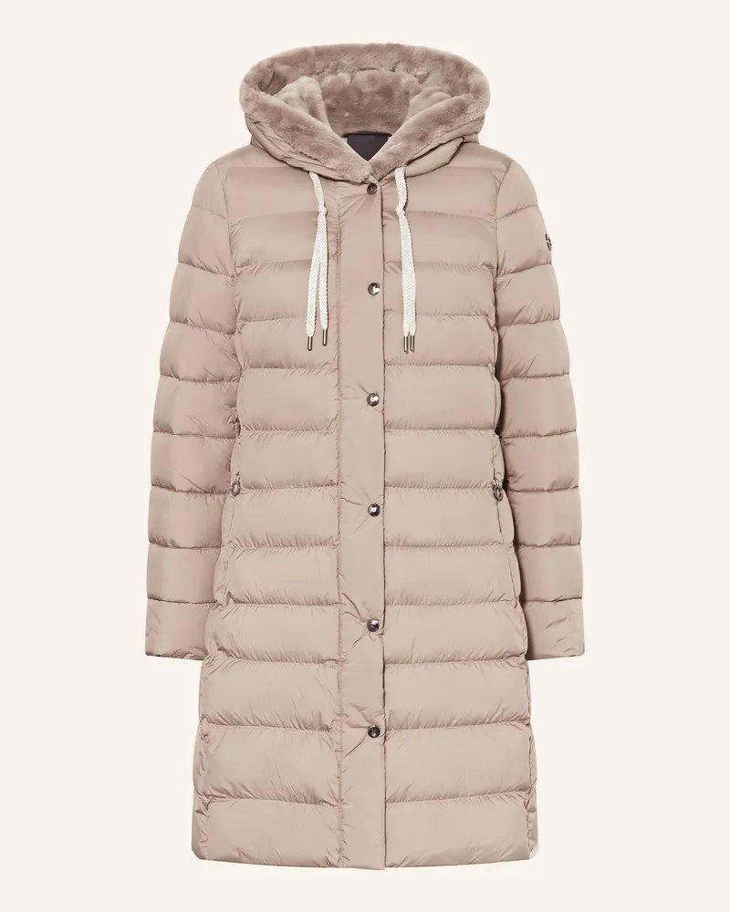 Fuchs Schmitt Steppmantel Mit Kunstfell beige Beige