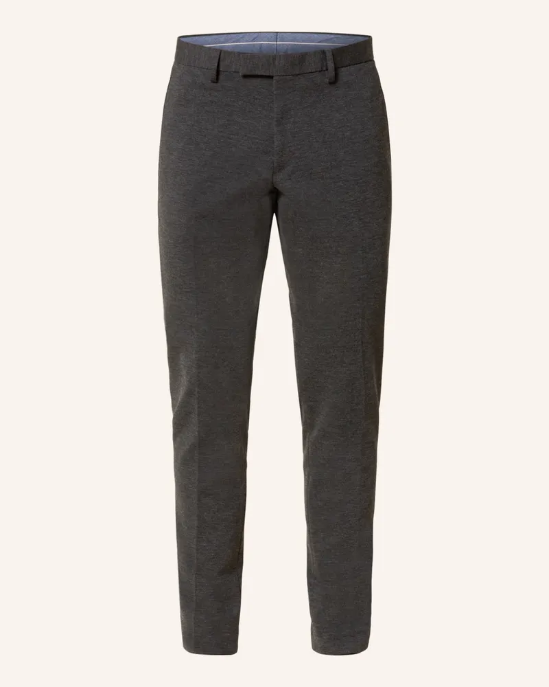 paul Anzughose Slim Fit grau 750