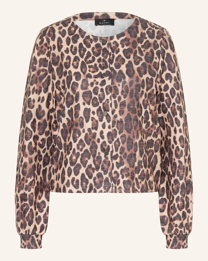 monari Sweatjacke beige Hellbraun