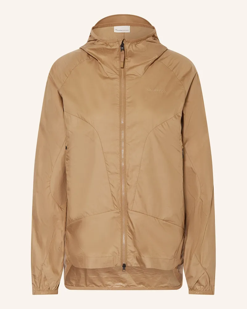 Knowledge Cotton Apparel Funktionsjacke Beige