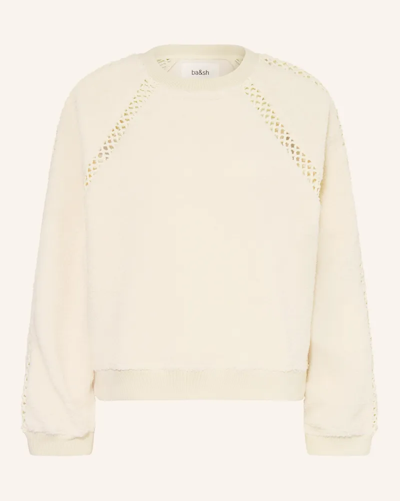 ba&sh Sweatshirt Sweet weiss Ecru