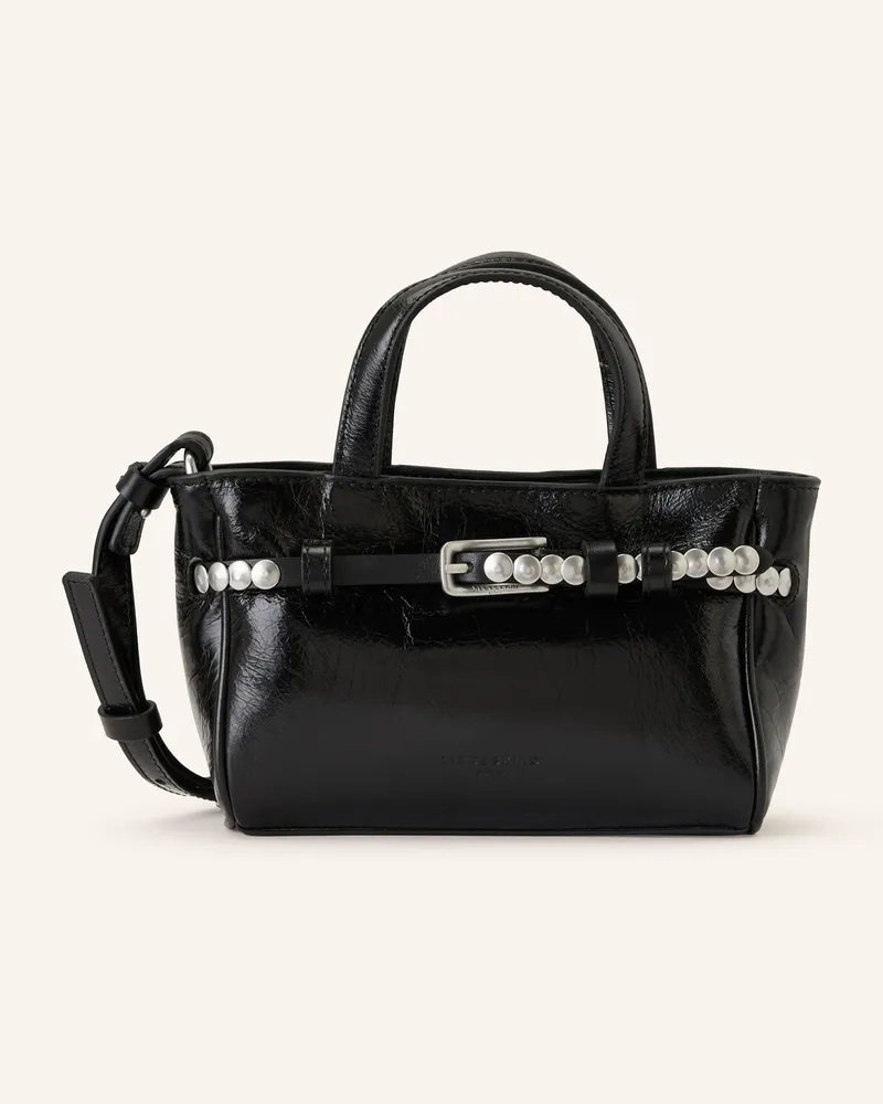Liebeskind Handtasche NORI XS mit Nieten Schwarz