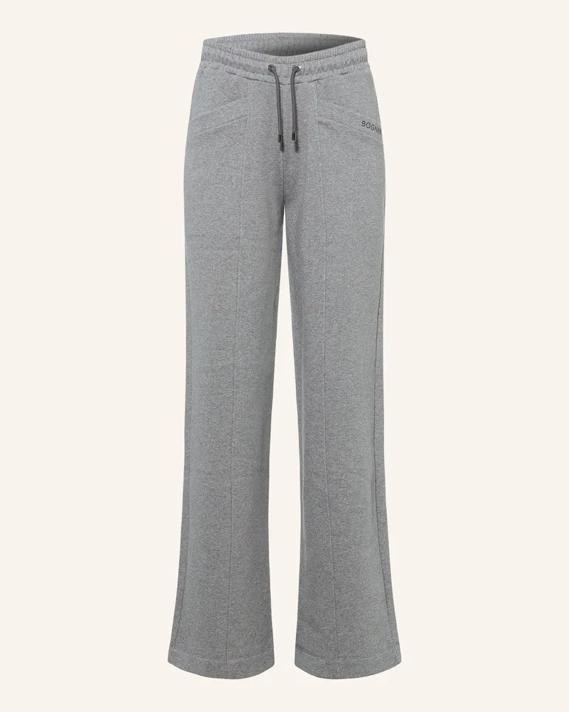 Bogner Sweatpants Toto-4 Mit Glitzergarn grau Grau