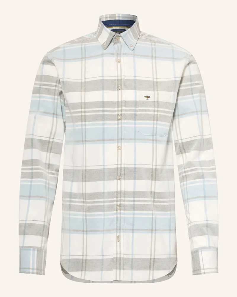 Fynch-Hatton Cordhemd Regular Fit grau Grau