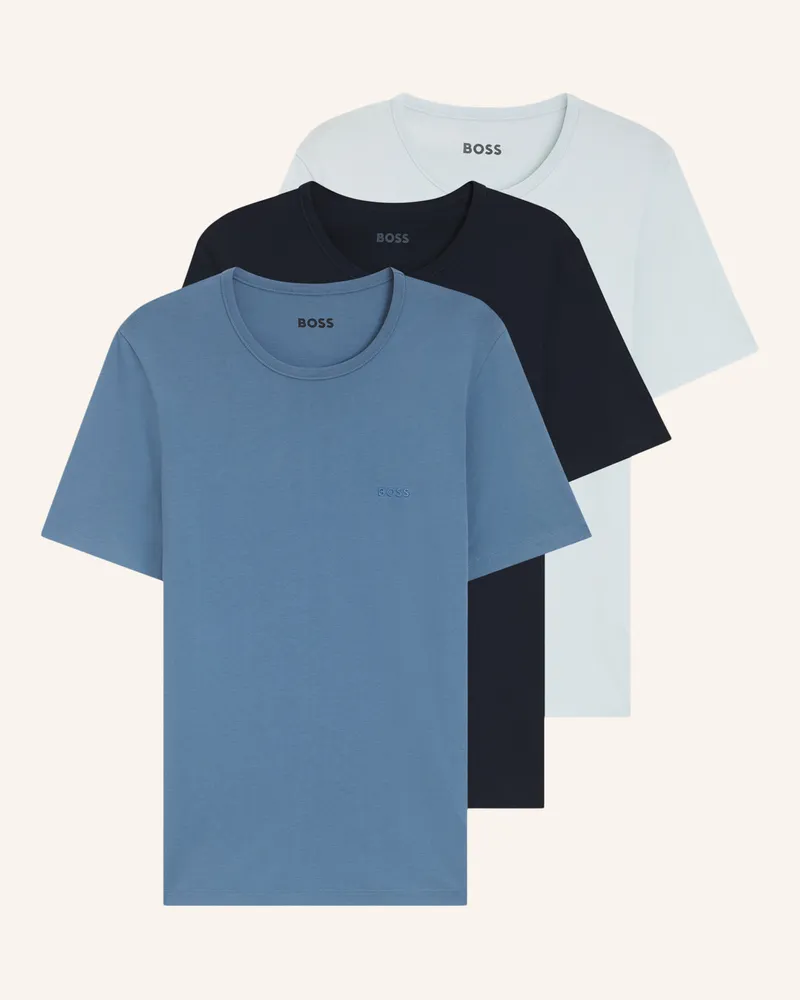 HUGO BOSS Unterw�Sche Top Tshirtrn 3p Classic Regular Fit rosa Weiss