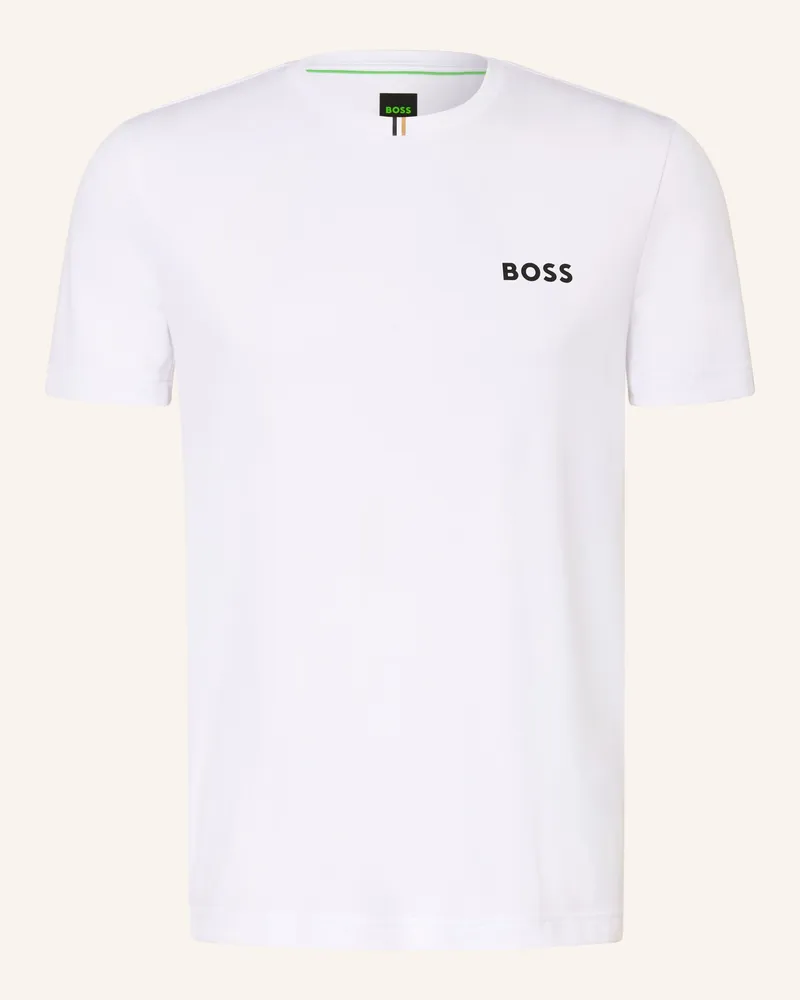 HUGO BOSS T-Shirt Toc Spin Training weiss Weiss