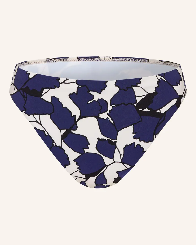 Maryan Mehlhorn Basic-Bikini-Hose Blue Leaves blau Blau